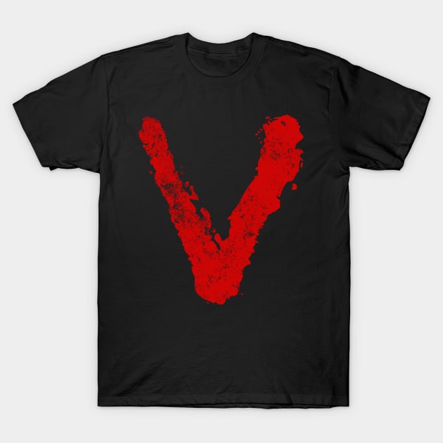 V Visitors Logo T-Shirt by Meta Cortex